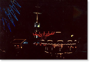 Night of an Amusement Park.