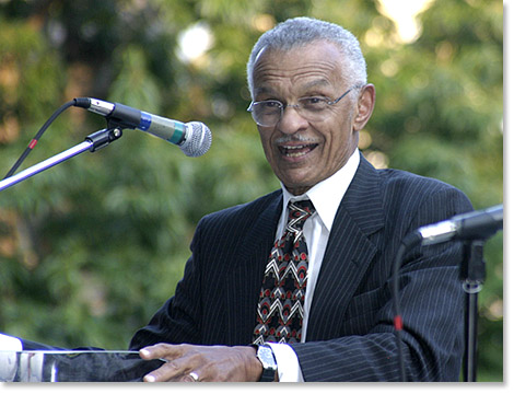 Civil rights leader C.T. Vivian gave the opening keynote address to kick of the Social Forum.