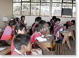 School children in Zinancantan, Chiapas