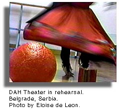 DAH Theaterin Rehearsal. Photo by Eloise de Leon.