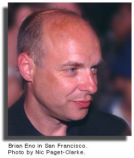 Brian Eno (photo by Nic Paget-Clarke)