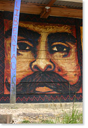 Libertad. A Zapatista mural.
