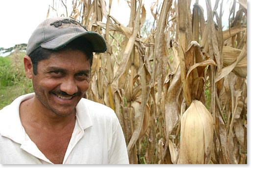 Roberto Corminarez, a farmer who works with IPIAT. Photo by Nic Paget-Clarke.