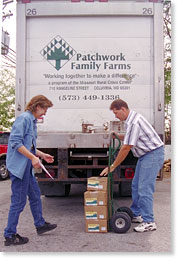 Delivering Patchwork Family Farms meat