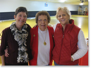 Three MRCC cancer survivors! Rhonda Perry, Janie Ellerbeck & Monica Fisher celebrate in Macon, Missouri.